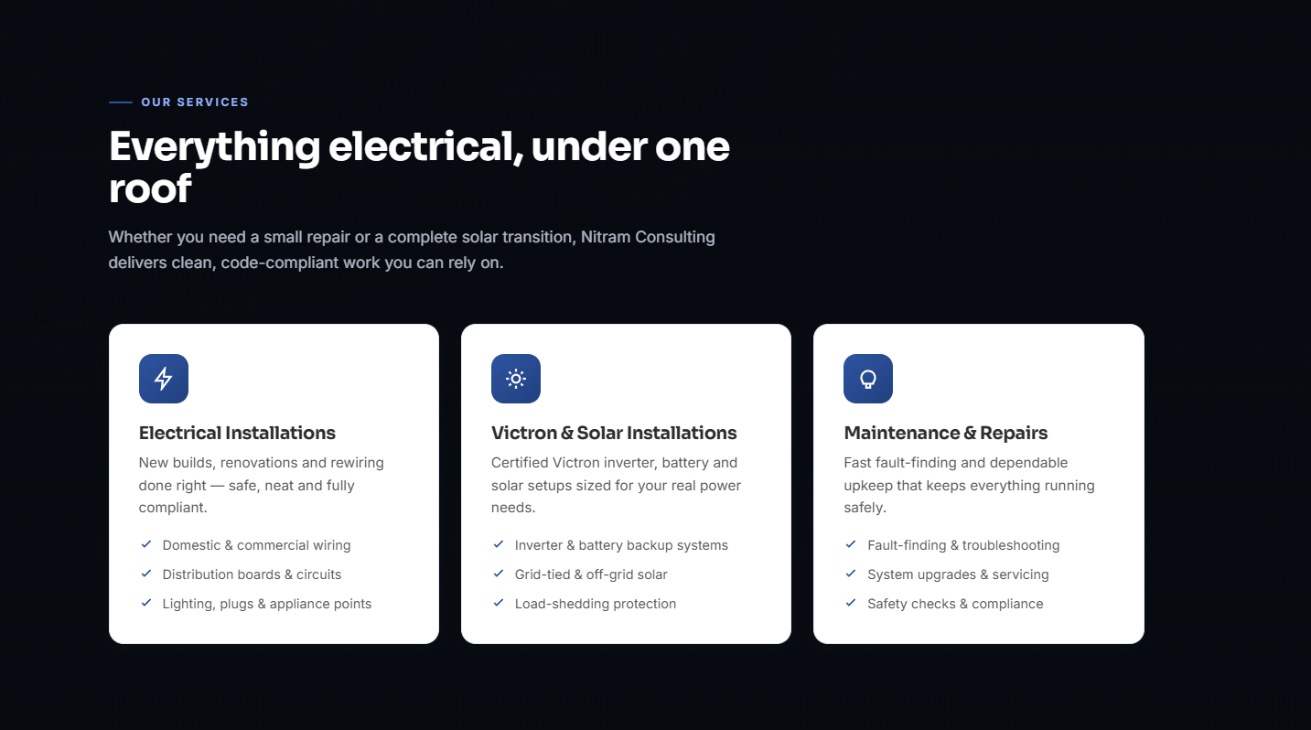Web Create Studio portfolio — custom website & brand design example 2