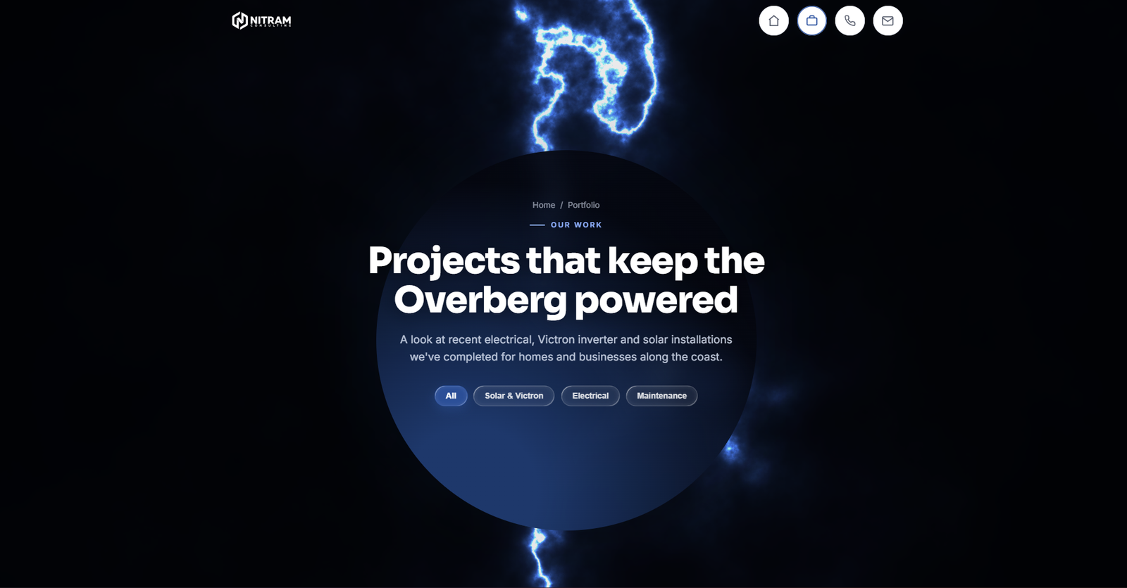 Web Create Studio portfolio — custom website & brand design example 5