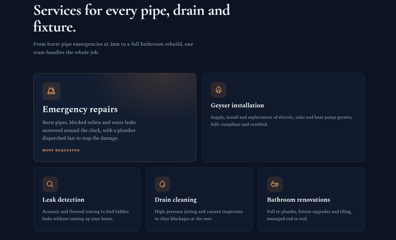 Web Create Studio portfolio — custom website & brand design example 10